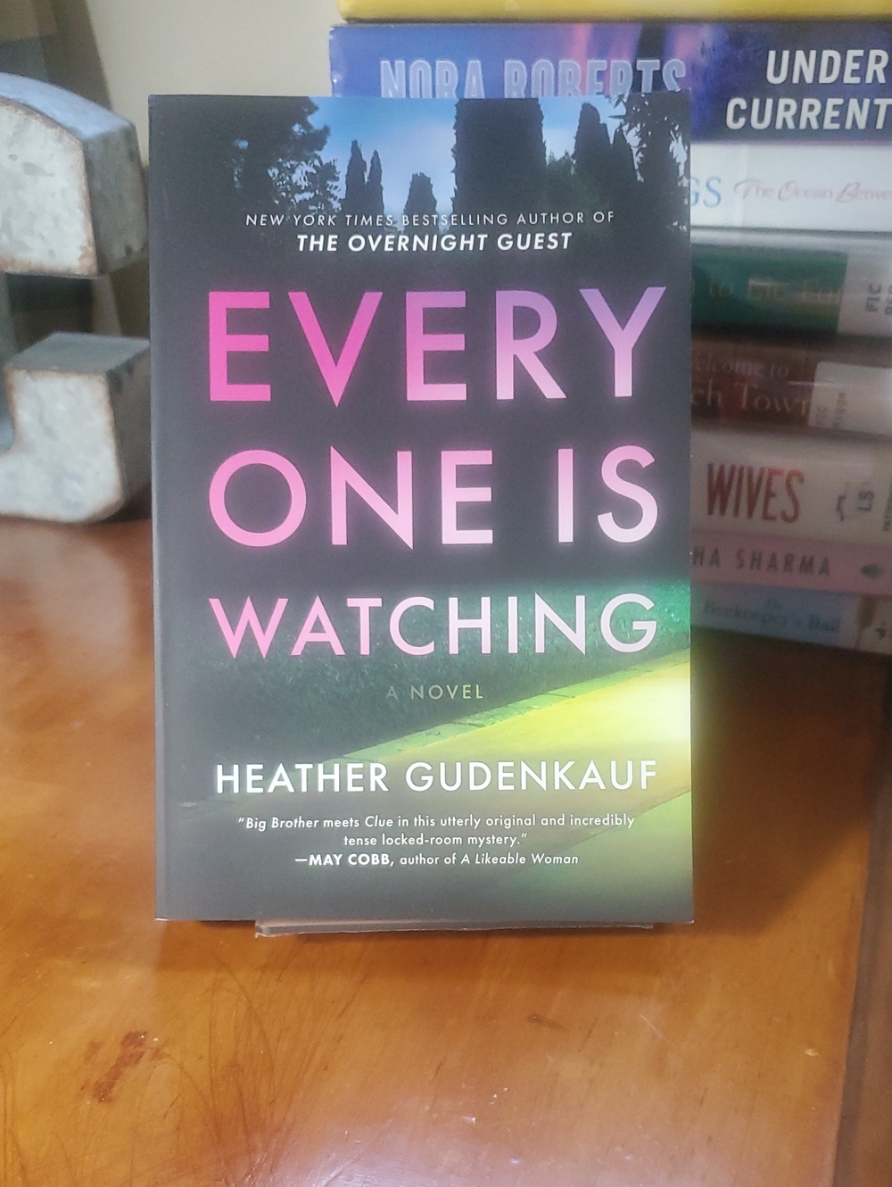 Every One Is Watching by Heather Gudenkauf - Black & Pink Cover